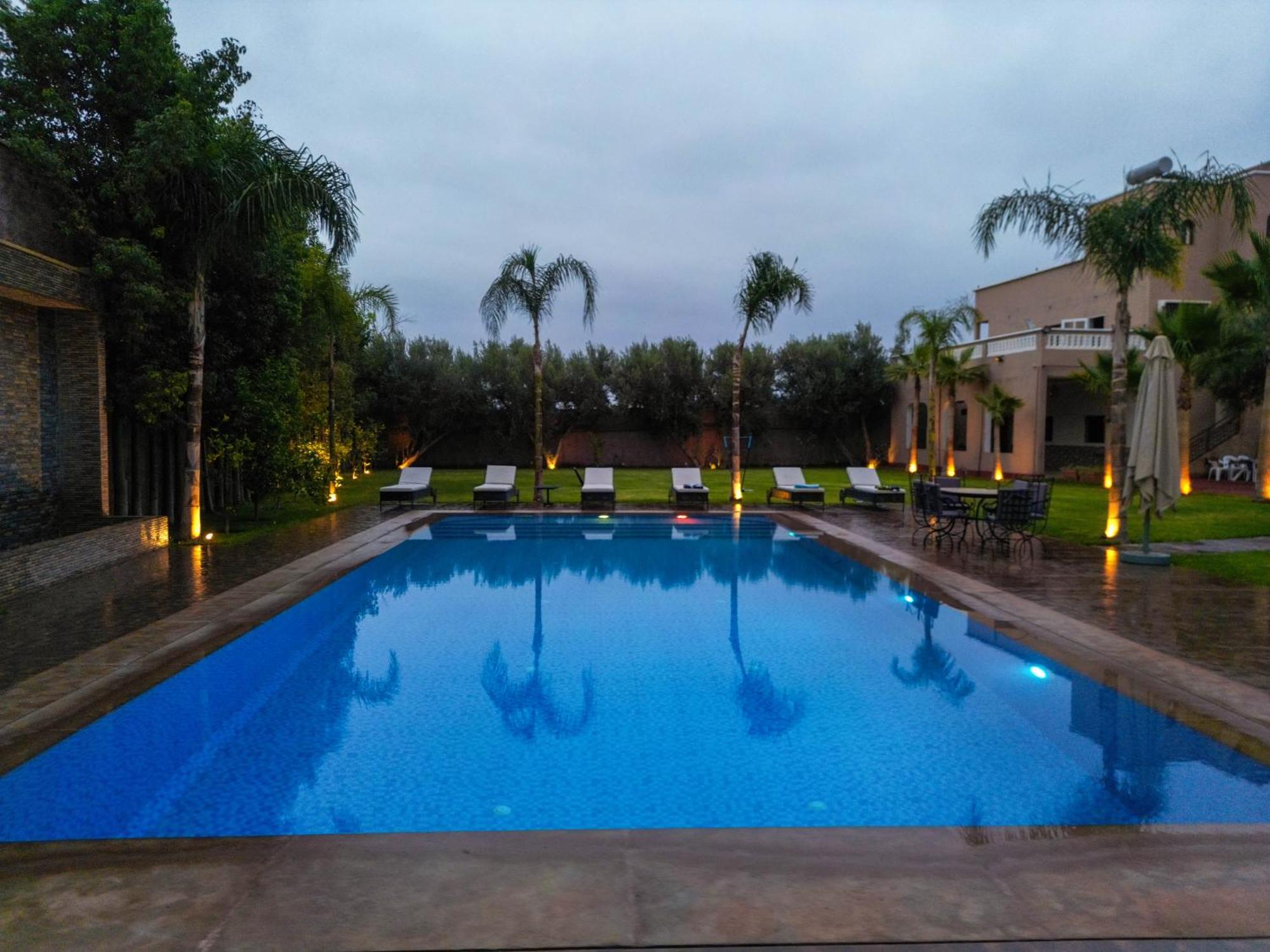 Blumen Villa Marrakesch Exterior foto